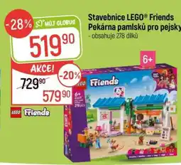Globus Stavebnice LEGO Friends Pekárna pamlsků pro pejsky nabídka