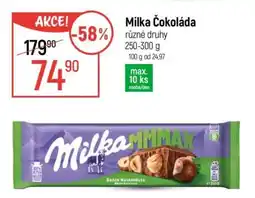 Globus Milka Čokoláda nabídka