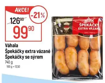 Globus Váhala Špekáčky extra vázané Špekáčky se sýrem nabídka
