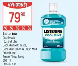 Globus Listerine nabídka
