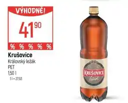 Globus Krušovice Královský ležák nabídka