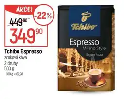 Globus Tchibo Espresso nabídka