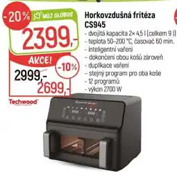 Globus Horkovzdušná fritéza CS945 nabídka