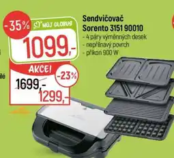 Globus SENDVIČOVAČ SORENTO 3151 90010 nabídka