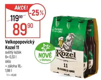 Globus Velkopopovický Kozel 11 nabídka