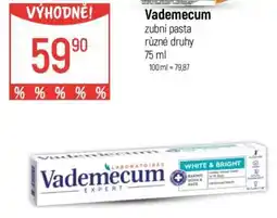 Globus Vademecum zubní pasta nabídka