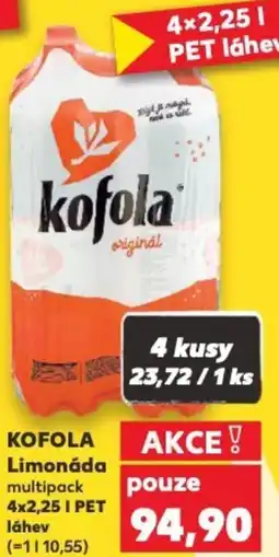 Kaufland KOFOLA Limonáda nabídka