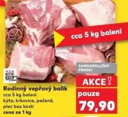 Kaufland Rodinný vepřový balík nabídka