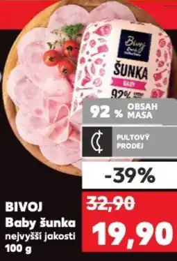 Kaufland BIVOJ Baby šunka nabídka
