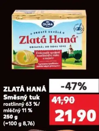 Kaufland OLMA Zlatá Haná Směsný tuk nabídka