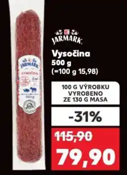 Kaufland Vysočina nabídka