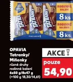 Kaufland OPAVIA Tatranky/ Miňonky nabídka