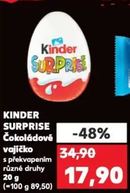 Kaufland KINDER SURPRISE Čokoládové vajíčko nabídka