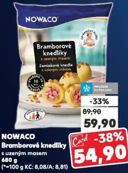 Kaufland NOWACO Bramborové knedlíky nabídka