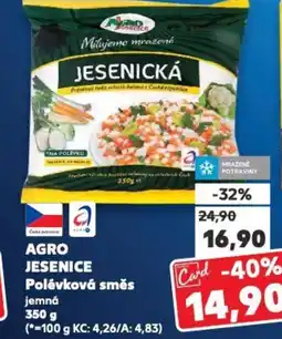 Kaufland AGRO JESENICE Polévková směs nabídka