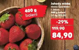 Kaufland Jahody miska nabídka