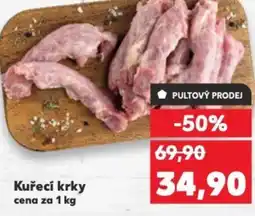 Kaufland Kuřecí krky nabídka