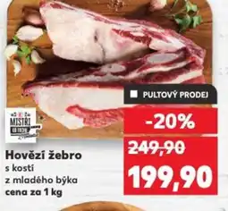 Kaufland Hovězí žebro nabídka