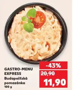 Kaufland GASTRO-MENU EXPRESS Budapešťská pomazánka nabídka
