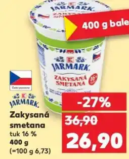 Kaufland Zakysaná smetana tuk 16% nabídka
