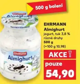 Kaufland EHRMANN Almighurt nabídka