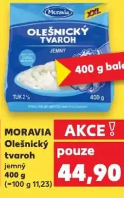 Kaufland MORAVIA Olešnický tvaroh nabídka