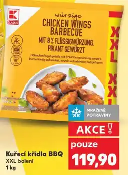 Kaufland Kuřecí křídla BBQ nabídka