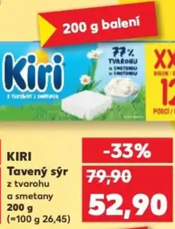 Kaufland KIRI Tavený sýr nabídka