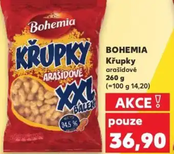 Kaufland BOHEMIA Křupky arašídové nabídka