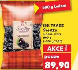Kaufland IBK TRADE Švestky nabídka