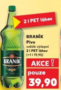 Kaufland BRANÍK Pivo nabídka