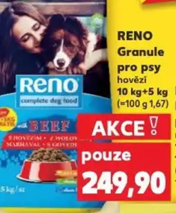 Kaufland RENO Granule pro psy nabídka