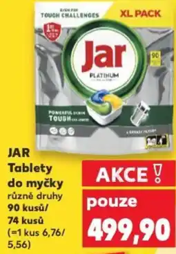 Kaufland JAR Tablety do myčky nabídka