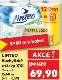 Kaufland LINTEO Kuchyňské utěrky XXL nabídka