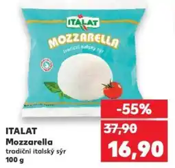 Kaufland ITALAT Mozzarella nabídka