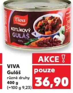 Kaufland VIVA Guláš nabídka