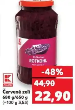 Kaufland Červené zelí nabídka