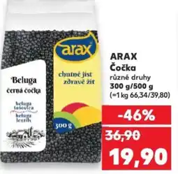Kaufland ARAX Čočka nabídka