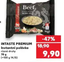 Kaufland INTASTE PREMIUM Instantní polévka nabídka