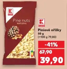 Kaufland Piniové oříšky nabídka