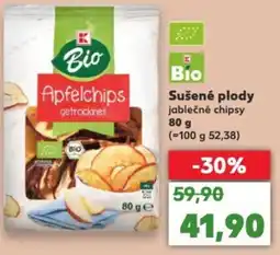 Kaufland Sušené plody jablečné chipsy nabídka