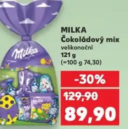 Kaufland MILKA Čokoládový mix nabídka