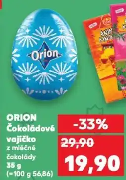 Kaufland ORION Čokoládové vajíčko nabídka