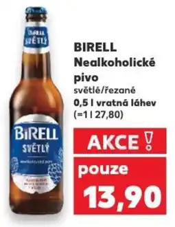 Kaufland BIRELL Nealkoholické pivo nabídka
