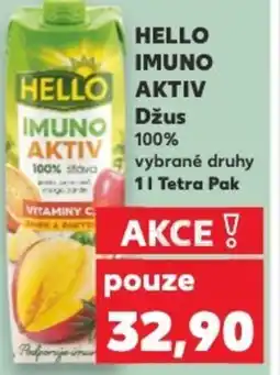 Kaufland HELLO IMUNO AKTIV Džus 100% nabídka