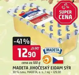 Trefa MADETA JIHOČESKÝ EIDAM SÝR 30% tuku nabídka