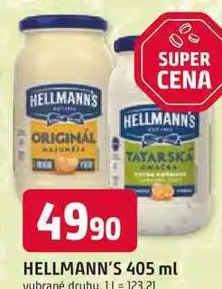 Trefa Hellmann's tatarská omáčka, majonéza nabídka