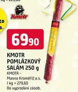 Trefa KMOTR POMLÁZKOVÝ SALÁM nabídka