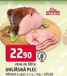 Trefa UHLÍŘSKÁ PLEC VÁHALA nabídka