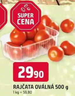 Trefa RAJČATA OVÁLNÁ nabídka